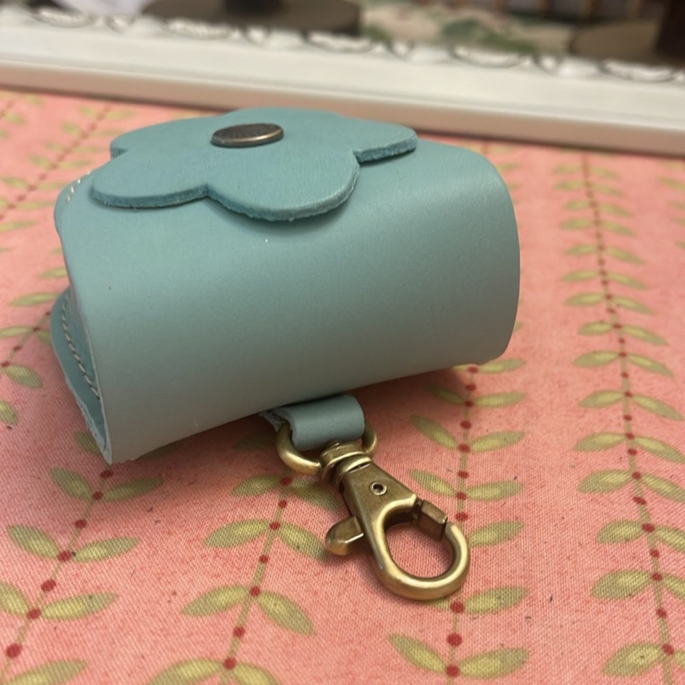 Portland Leather Petunia Pouch Mint - Picture 4 of 5